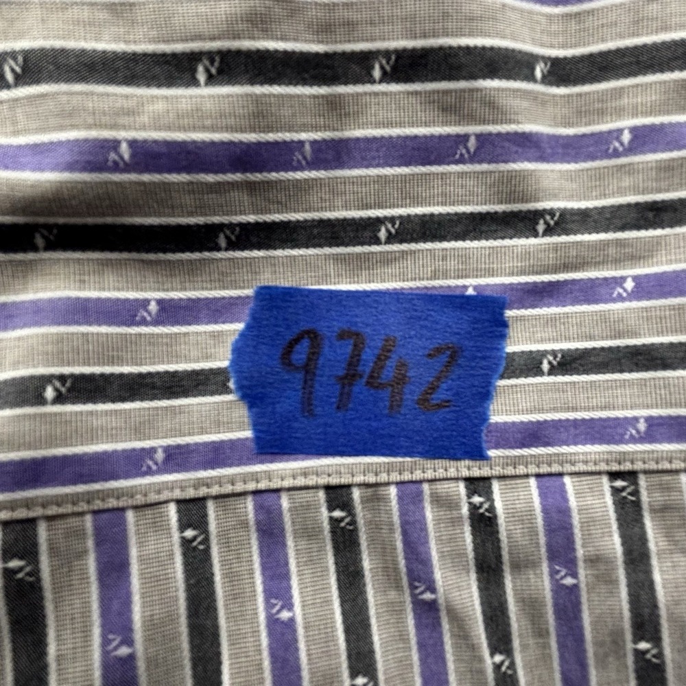 Robert Graham Shirt Adult Medium Button Up Long Sleeve Luxury Casual Men's - Picture 14 of 14